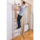 50. GYMNASTIC LAMBER WITH ADJUSTABLE METAL BAR 731W BENCHK