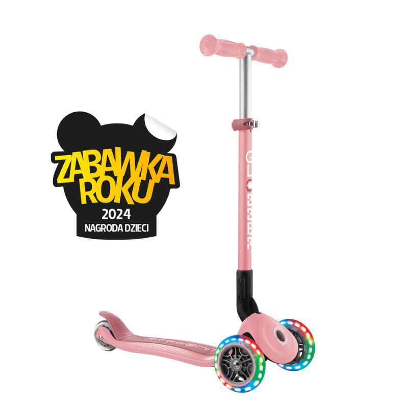 13. Globber Primo Foldable Lights Jr. 432-211-3 Scooter