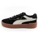 2. Puma women's sports shoes sneakers Carina 3.0 leather black fashionable