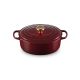 2. Le Creuset 21178299494441 pot 4.7 l Oval Red