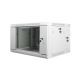 7. Lanberg WF02-6606-10S 6U wall-mounted rack cabinet gray