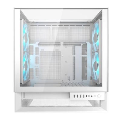 3. COUGAR OmnyX Midi-Tower Case, ARGB, White