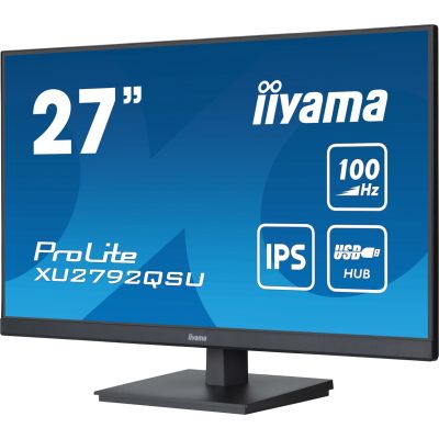 4. iiyama ProLite computer monitor 68.6 cm (27") 2560 x 1440 px Dual WQHD LED Black