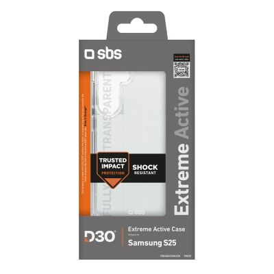 3. SBS D3O Case for Samsung Galaxy S25 - Transparent