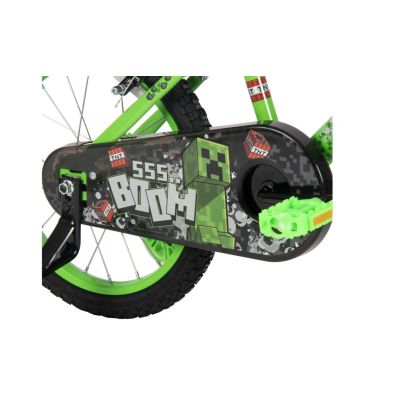 12. Huffy Minecraft Bike 16" Green 21404W
