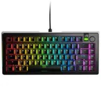 8. Glorious Gaming GMMK 3 PRO 75% Prebuilt USB Keyboard QWERTY US English Black