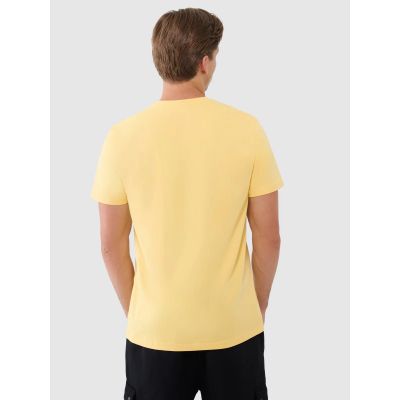 4. Men's regular T-shirt with print 4F 4FWSS25TTSHM1974- 4F 4FWSS25TTSHM1974-71S