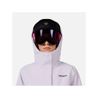6. ROSSIGNOL W DESAFIO 2L SHELL JKT women's ski jacket gray