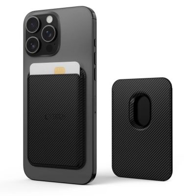 Tech-Protect MagWallet Magsafe Case with Universal Magnetic Card or Document Holder - Black