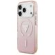 2. Guess IML Gradient Triangle Logo MagSafe Case for iPhone 17 Pro - Pink