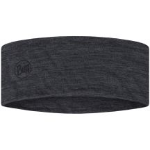 BUFF MERINO LIGHTWEIGHT HEADBAND SOLID GREY Headband