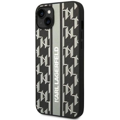 2. Karl Lagerfeld KLHCP14MPGKLSKG iPhone 14 Plus 6.7 "hardcase gray / gray Monogram Stripe
