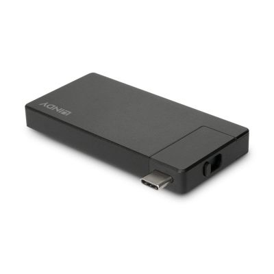 5. Lindy 43336 Docking Station Wired USB 3.2 Gen 1 (3.1 Gen 1) Type-C Black