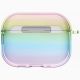 5. Uniq Iridescia Hang Case for AirPods Pro 3 - Transparent Multicolor
