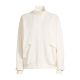 6. CASALL Comfy Full Zip Sweater white
