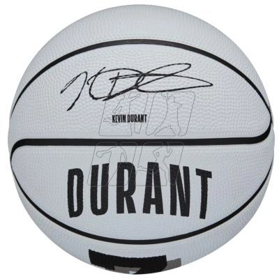 8. Basketball Wilson NBA Player Icon Kevin Durant Mini Ball WZ4007301XB