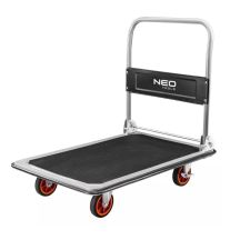 Graphite platform transport trolley, load capacity 300 kg