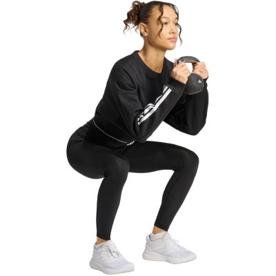 6. Women's adidas Hyperglam sweatshirt black KB3677