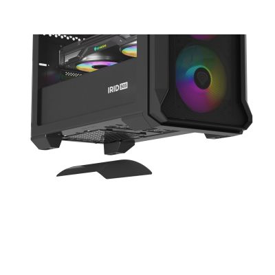21. NATEC Genesis Irid 503 ARGB NPC-1559 Case (Micro ATX. Mini ITX; Black)