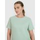 Women's oversize printed T-shirt 4F 4FWSS25TTSHF2238-47S