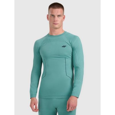 4. Men's seamless thermal underwear (top) 4F 4FWAW25USEAM233-46S