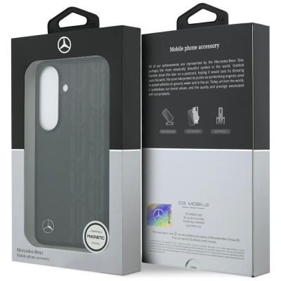 8. Mercedes Laurel Leaves MagSafe Case for Samsung Galaxy S26 - Black