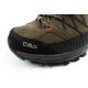 6. CMP Rigel men's trekking shoes, leather, durable, waterproof, high-ankle, olive