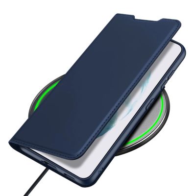 7. Dux Ducis Skin Pro Holster Cover Flip Cover for Samsung Galaxy S22 + (S22 Plus) blue
