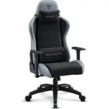 SENSE7 Spellcaster FUKU XL PU Armchair Black and Gray