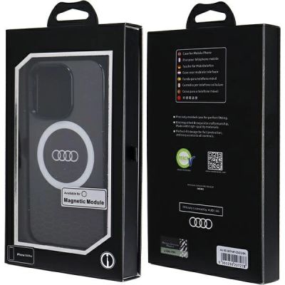 7. Audi IML Big Logo MagSafe case for iPhone 14 Pro - black