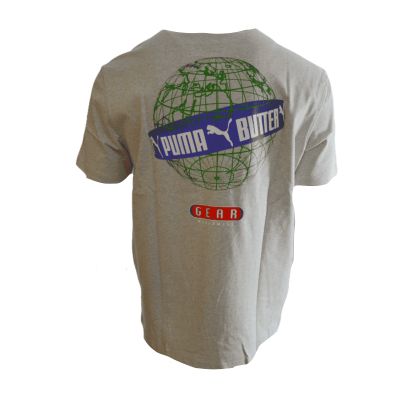 2. BUTTER GOODS x PUMA Graphic T-shirt Light Gray Heather - 534058-04