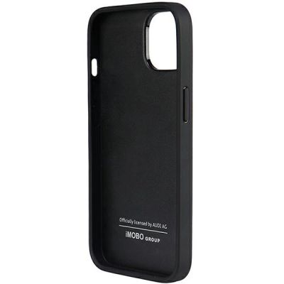 6. Audi Genuine Leather iPhone 14 6.1" black/black hardcase AU-TPUPPCIP14-Q8/D1-BK