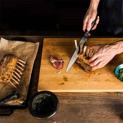 3. Fiskars 1051760 kitchen knife Stainless steel 1 pc. Meat cutting knife