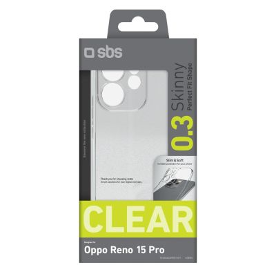 2. SBS Skinny Cover for Oppo Reno 15 Pro - Transparent