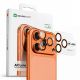 7. AmazingThing Lens Glass for iPhone 17 Pro / Pro Max - with Orange Frame
