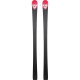 12. ROSSIGNOL HERO Athlete GS PRO (R21) skis + LOOK NX7 GW B73 bindings Black Hot Red