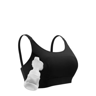 Momcozy Hands-Free Lactation Bra Black 2XL
