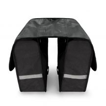 Wozinsky Double Bicycle Pannier Bag for Rack, 28 L, Black (WBB34BK)