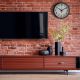 8. PP WALL CLOCK 20CM BLACK