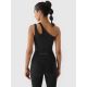 4. One-shoulder training crop top 4F x anna lewandowska 4F 4FALSAW24TFSLF515-20S