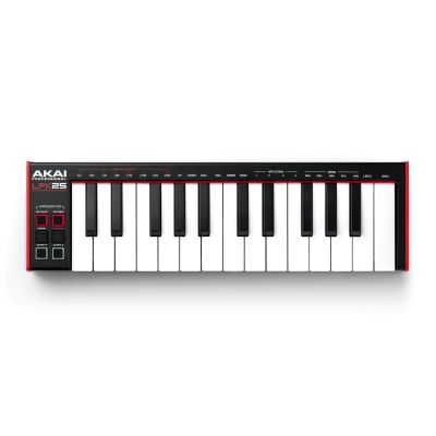 AKAI LPK 25 MKII - Mini USB/MIDI Controller Keyboard