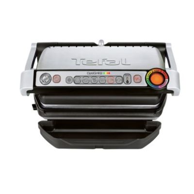 13. Tefal OptiGrill GC712D34 Grill (tabletop – closed; 2000 W; inox colour)