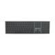 7. NATEC NKL-1830 Universal RF Wireless + Bluetooth QWERTY Keyboard Spanish Black, Gray