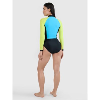 5. Women's long sleeve swimsuit 4F 4FWSS25USWSF085-33S