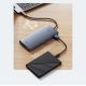 10. HUB Baseus PortalJoy Series 13in1 USB-C - 2x HDMI / DP / VGA / USB-A 3.1 / USB-C 3.1 / USB-A 2.0 / PD / RJ45 / SD / TF / AUX - gray
