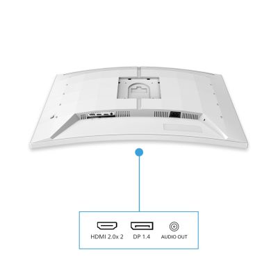 71. Philips monitor 80.0cm (31.5") 32M2C5501 16:09 2xHDMI+DP curved