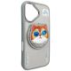5. Nimmy Glasses Cool Cat MagSafe Case for iPhone 16 - Gray