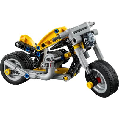3. LEGO Technic 42225 - Yellow Motorcycle