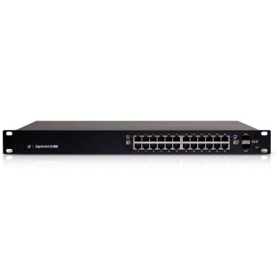 18. Switch Ubiquiti EdgeSwitch 24 PoE (250W) 26p PoE (PoE+: 24;) 220W Managed Gigabit