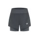 Rogelli women's 2-in-1 shorts ESSENTIAL gray 2XL